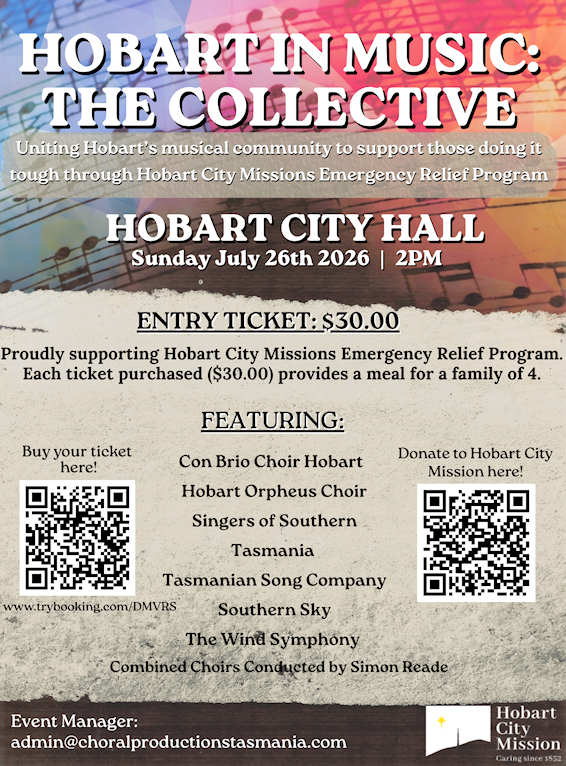 Hobart City Mission fundraiser